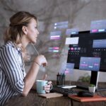 Umbraco developer working on custom Umbraco development integration dashboard
