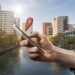 AI-Powered Hyper-Local Discovery App Interface showing real-time location-based recommendations